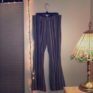 Retro Bell Bottom Pants